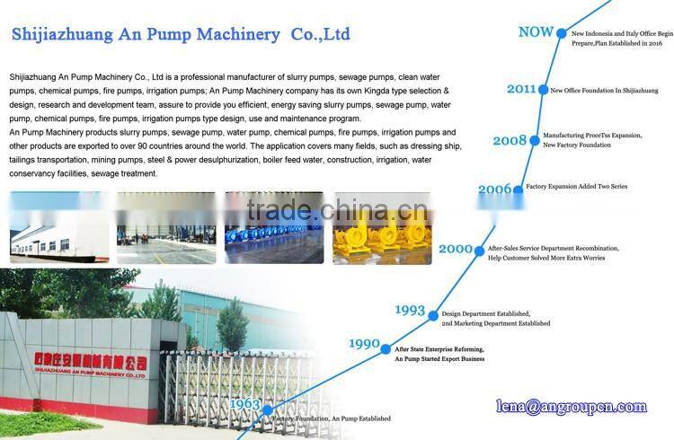 Submersible gravel pump long working life for Mining Industry submersible sludge pump