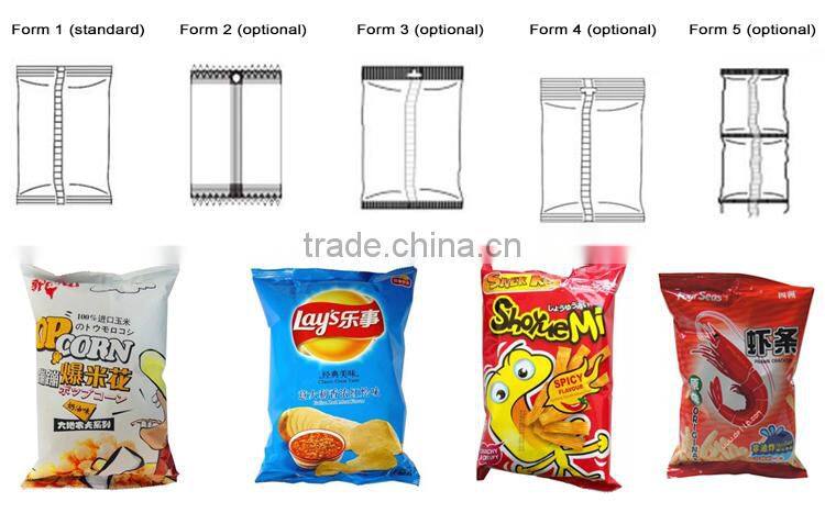 Full automatic sealing pack machine, sugar sachet grain packing machine