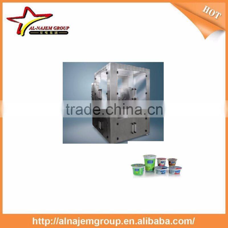 Spout pouch yogurt filling capping machine