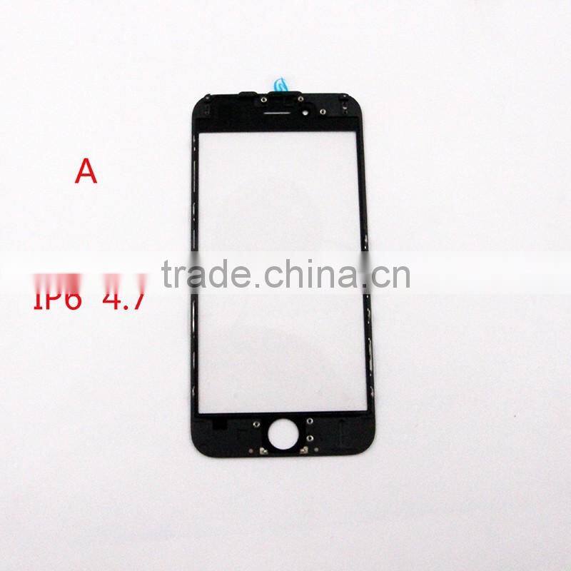 Cold press frame drop pressure test Best Original factory for iphone 6 glass with frame OCA
