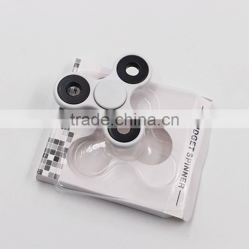 Hot sales!!6 colors Ceramic Bearing anti stress fidget toy hand desk hand spinner fidget spinner