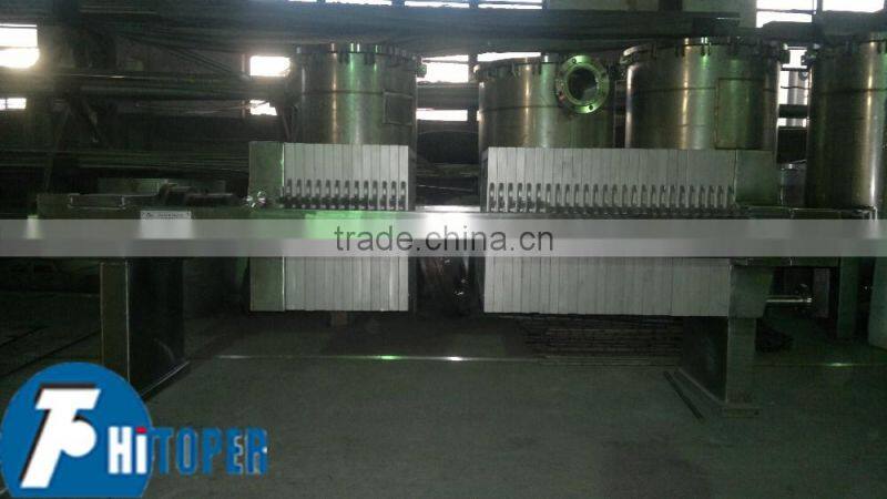 the easy operation stainless steel filter press