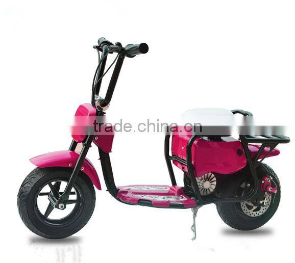 Lead Acid battery 24V mini electric scooter 350W for kids girl (TKE350-4)