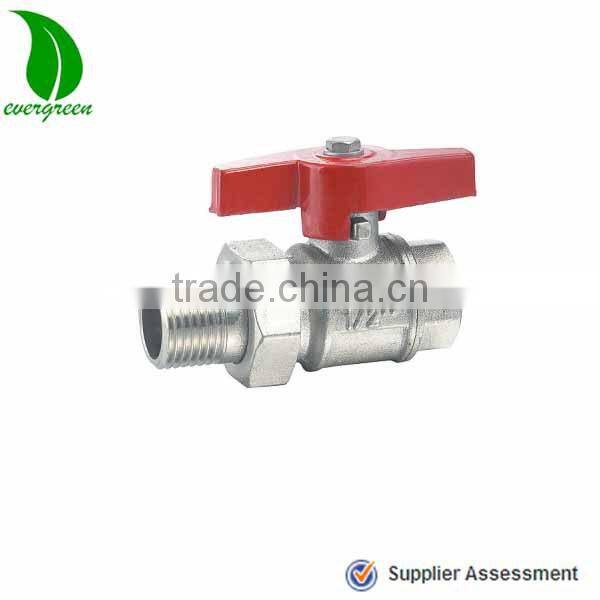 Male and Female M/F High pressure brass ball valve