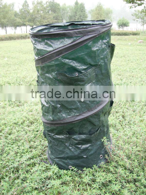 Plastic Pop Up Garden Strawberry Planter Bags With Holes