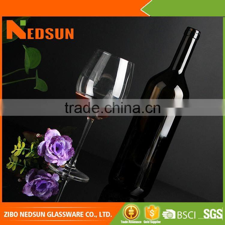 High quality heavy 1 liter wine bottles for wine package