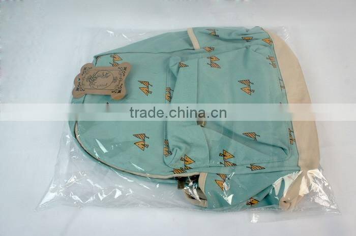 Little Tree Printting Canvas Water Resistant Backpack Cute for Girls