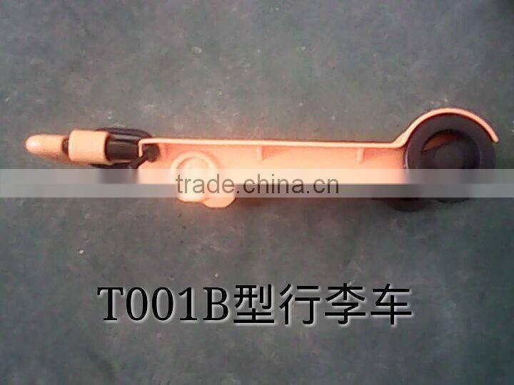 folding luggage wheelbarrow/4 wheel wheelbarrow/luggage trolley/luggage cart/plastic wheelbarrows