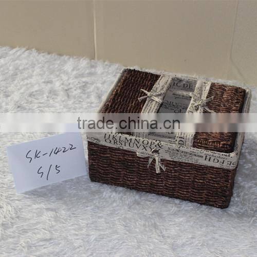 Cheap Factory sale various used bakery wicker storage basket