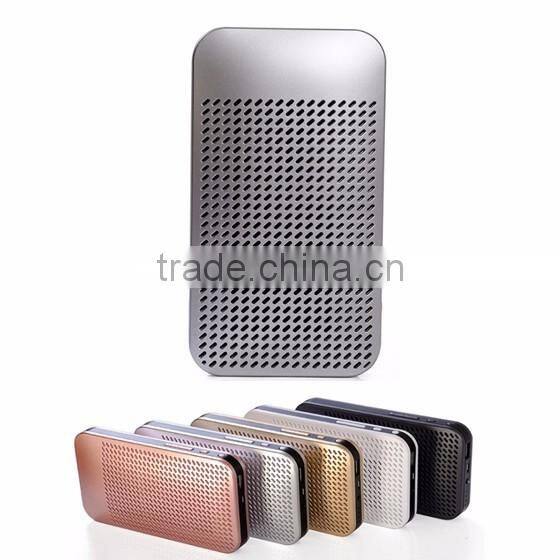 Newest 2 in 1 ultra thin portable bluetooth speaker power bank 5000mah