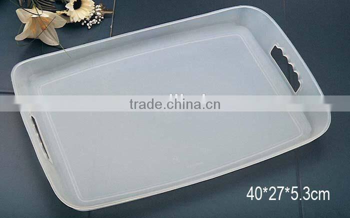rectangular fast food tray plastic plate food grade