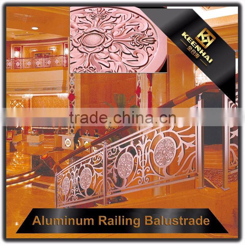 Modern Design Floor Mounting Hand Rail Aluminum Stair Rail