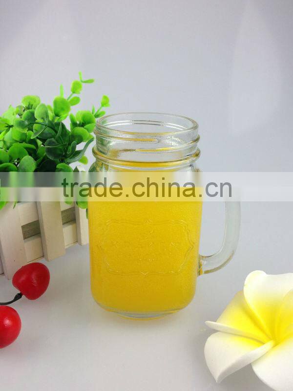 400ml cheap clear food glass jar for sale