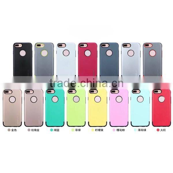 Full Protective Shockproof Back Cover Case For iPhone 7 Plus, Rugged TPU + PC Combo Phone Hull For iPhone7