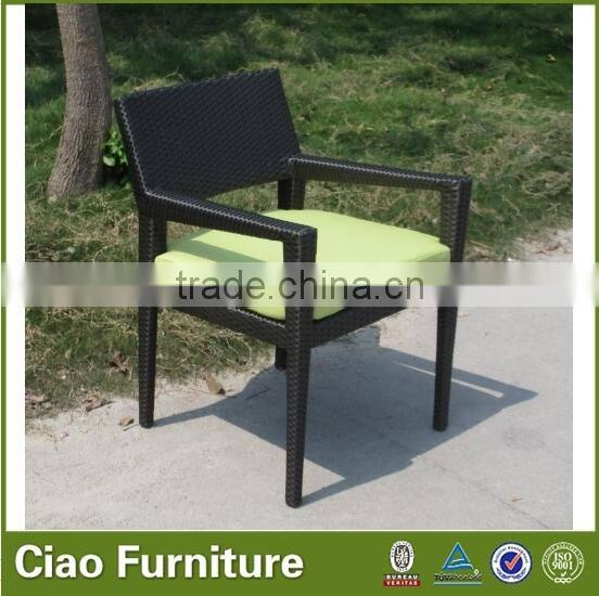 Ciao classic outdoor garden furniture wicker chair with cushion