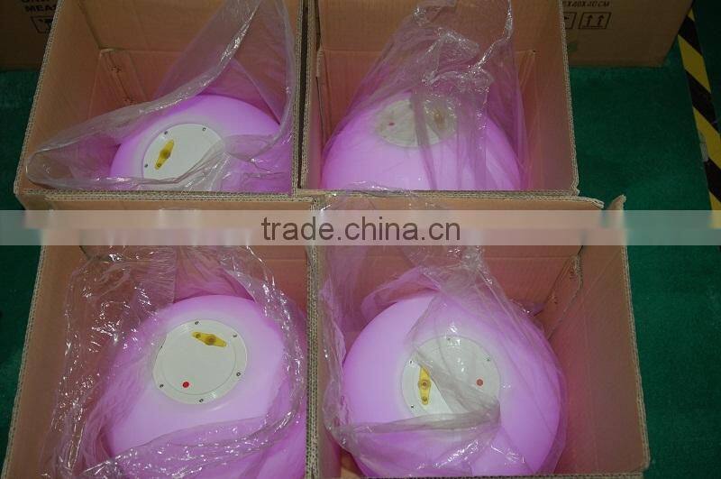 led glow swimming pool Balls /pond RGBW ball