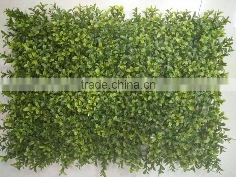 Factory wholesale artificial boxwood hedge panel fence