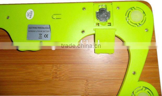High Precision Bamboo Bathroom Body Scale