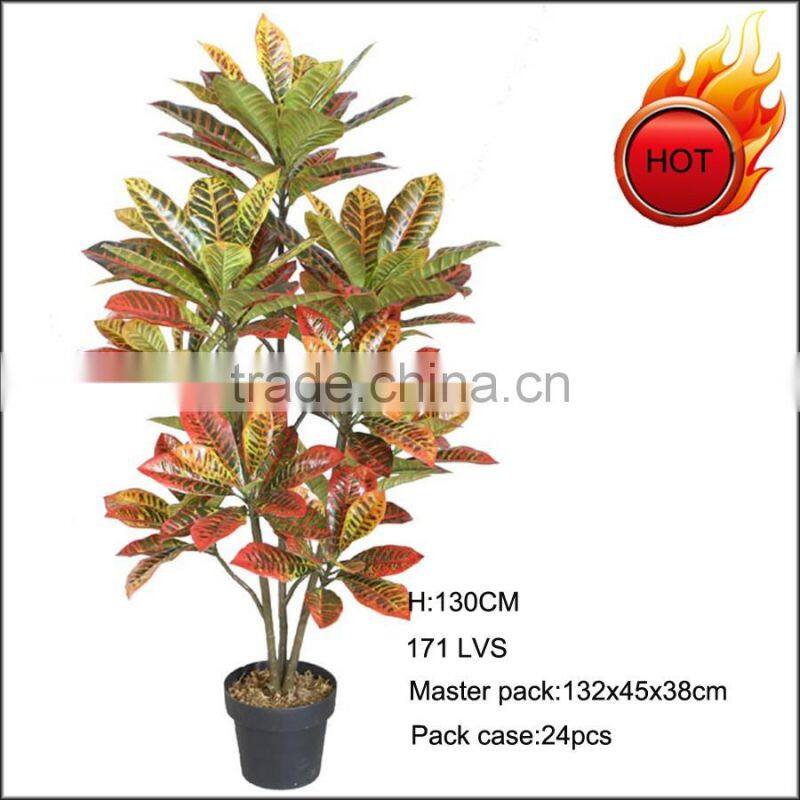 Hot sale artificial croton tree croton plant