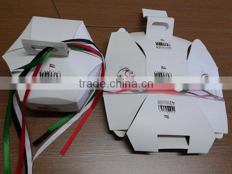 Handmade recycled paper custom gift box