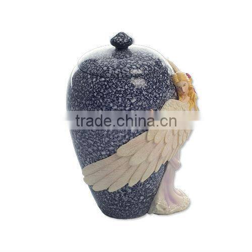 Ceramic hand-craft garden urns for display