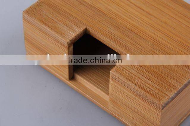 separable rectangular bamboo name card box