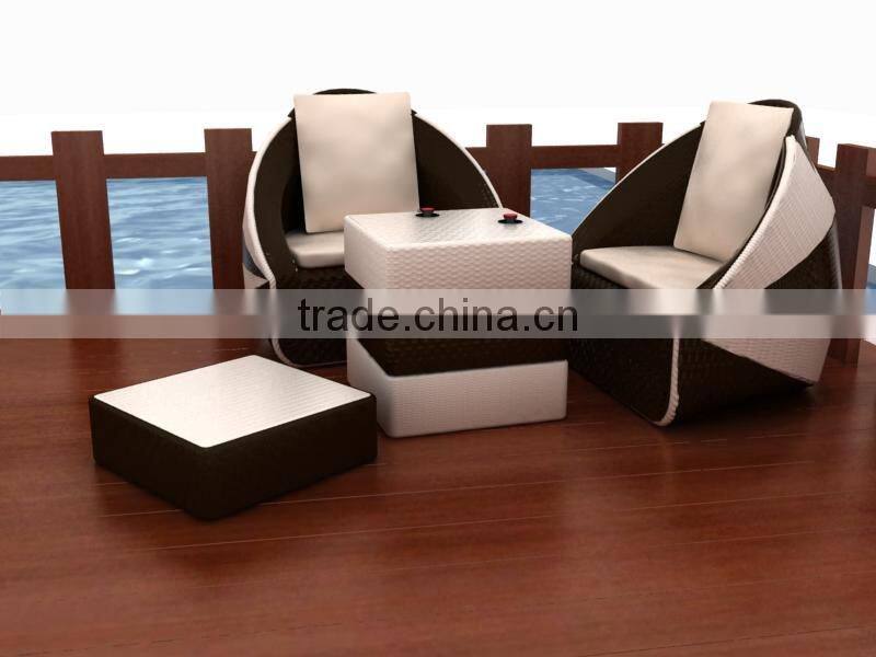 unique modern garden outdoor wicker sofa set