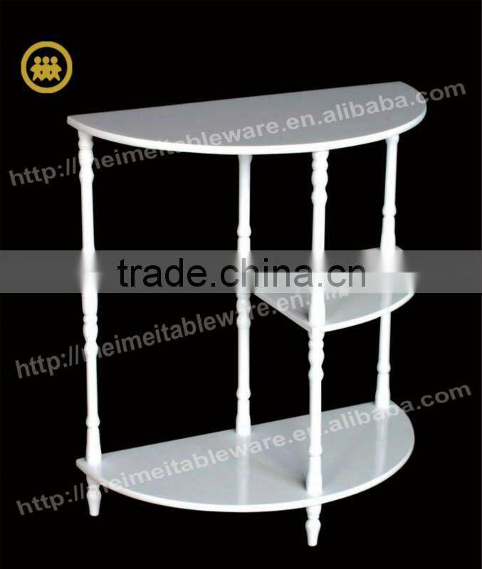 3-Tier Wooden Flower Stand