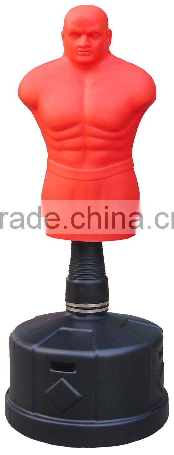 OEM factory best quality cheapest free standing sandbag, Adjustable Boxing Punching Man