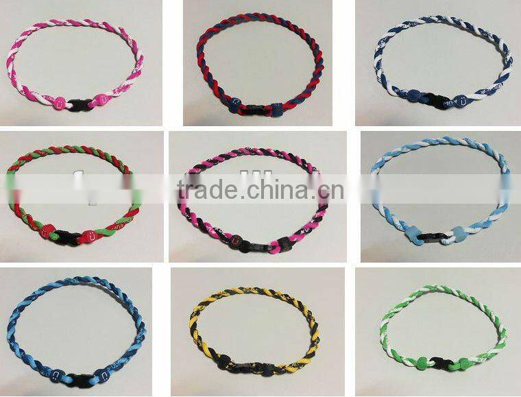 Titanium Athletic Necklaces and Bracelets