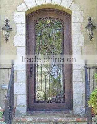 Bisini luxury wrought iron single door (BG90083)
