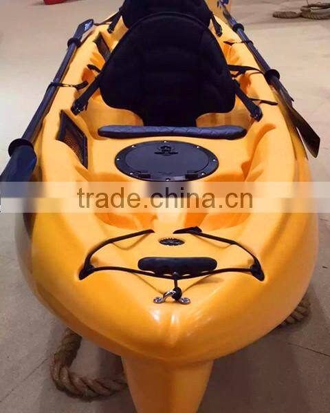 High performance plastic kayak deck fitting