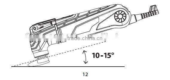 300W professional electric multi tool sets oscillating multi-tool with attachments