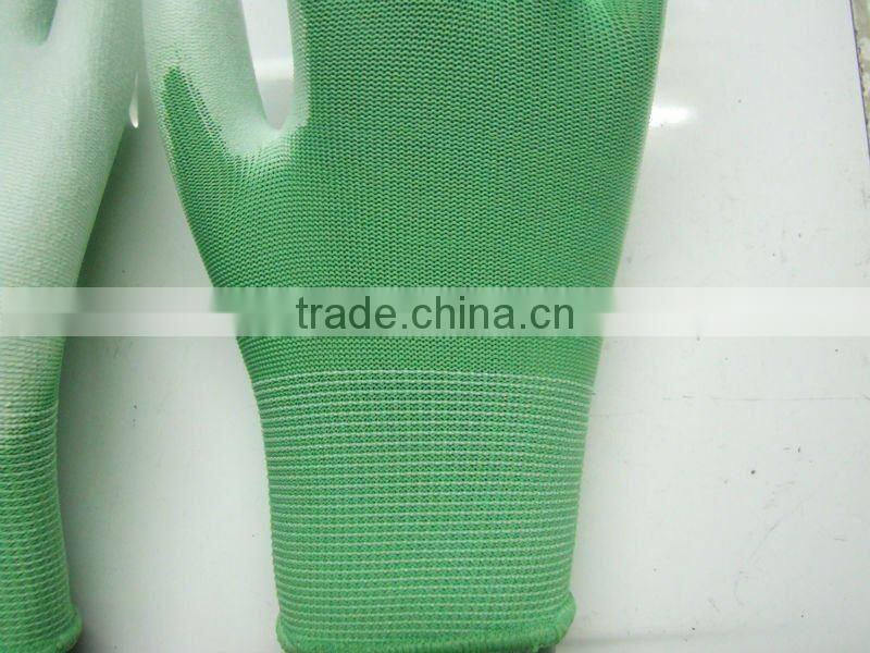 Nylon PU Gloves , Cut Resistance Gloves