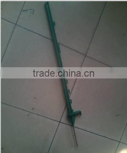 6' electric cattle white fence post china supplier on hot sale