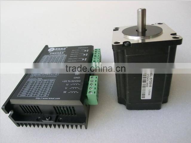 leishine steper motor and driver 573S15 and 3ND583 For laser engraving and cuting