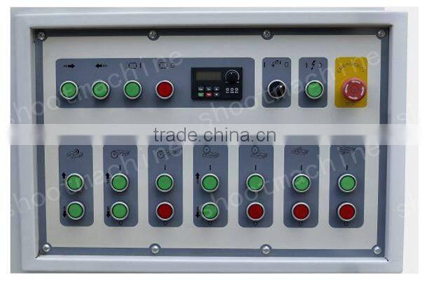 Double Side Planner & Up-Down Multiple Blade Rip Saw Series Machine with Working width 300mm SHMJ430SBJ with Max Thickness130mm