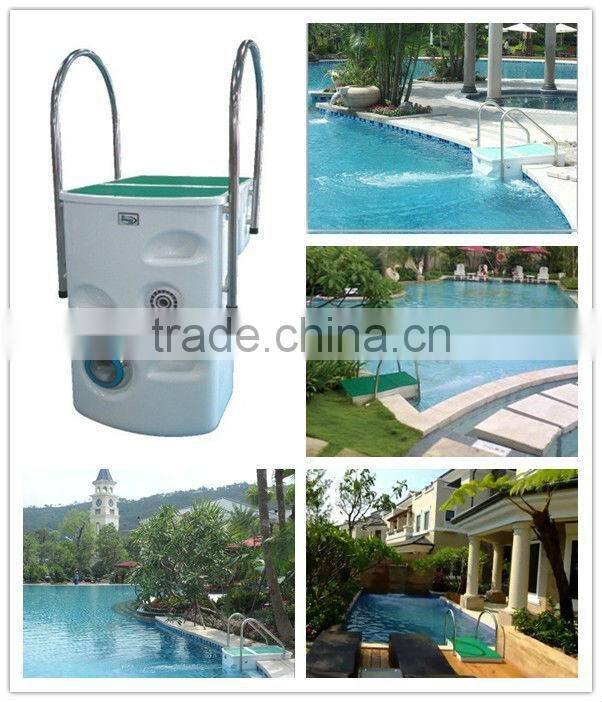 Wall mounting pipeless swimming pool filter
