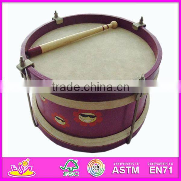 Hot sale high quality wooden Bongo toy, Tranditional red Bongo,new and popular kids toy Bongo (WJ278126)