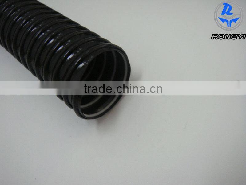 black pvc electrical wire protection cable hose