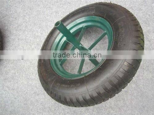 high quality wheelbarrow tyre inner tube 3.50-7