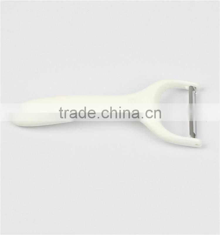 Ultra sharp white stainless steel vegetable peeler as seen on tv