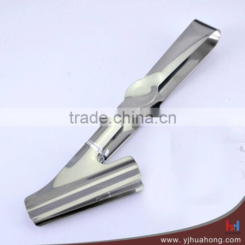 Anti Slip Handle Stainless Steel Food Serving Tongs,Salad Ice Tongs