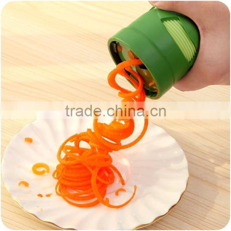 NEW high quality speed Veggie Spiral Cutter Slicer Peeler Grater Fruit Vegetable