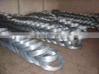 Hot dip galvanized steel wire