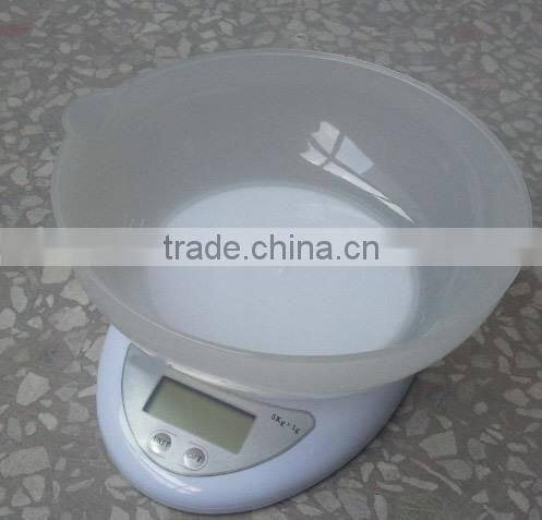 2014 Hot sale Digital Kitchen Food Diet Cooking Scale 5kg .digital multifunction kitchen and food scale