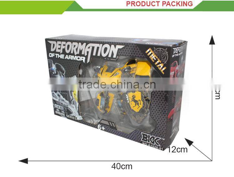 Wholesale Child toys car transforme robot poli car