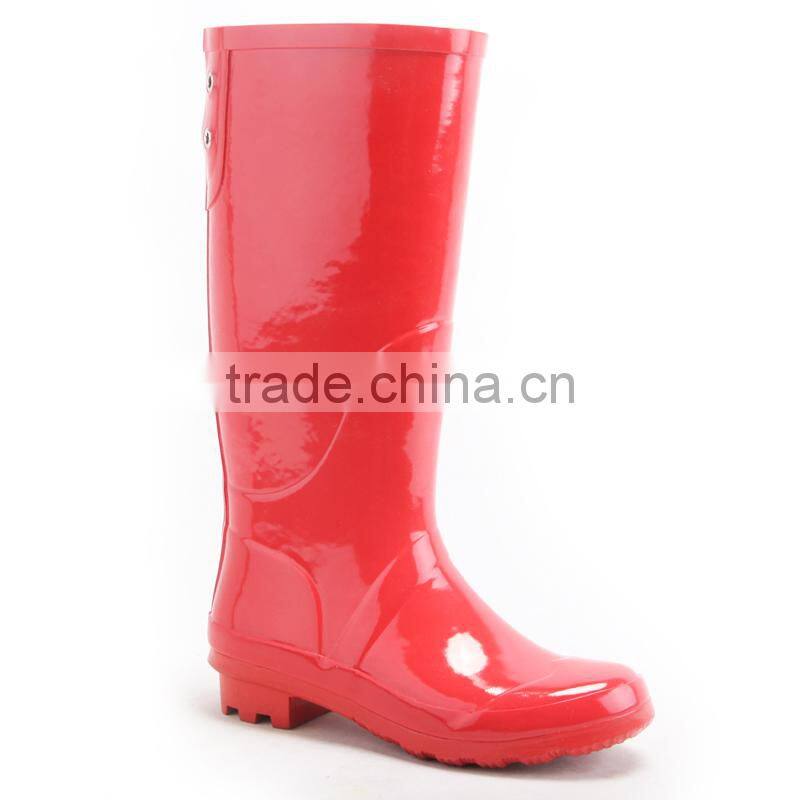 knee rubber rain boots for woman