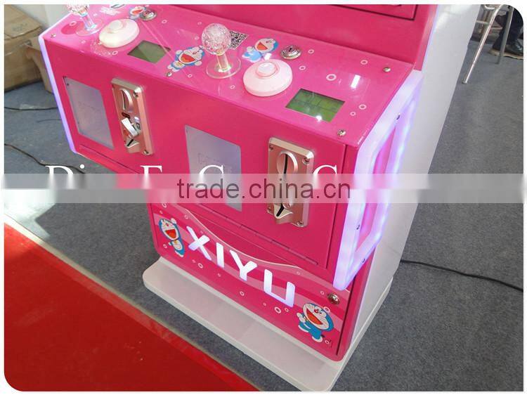 mini twins Hot Sale Toy Crane Machine Vending Game Machine Catch Crane Toy Machine