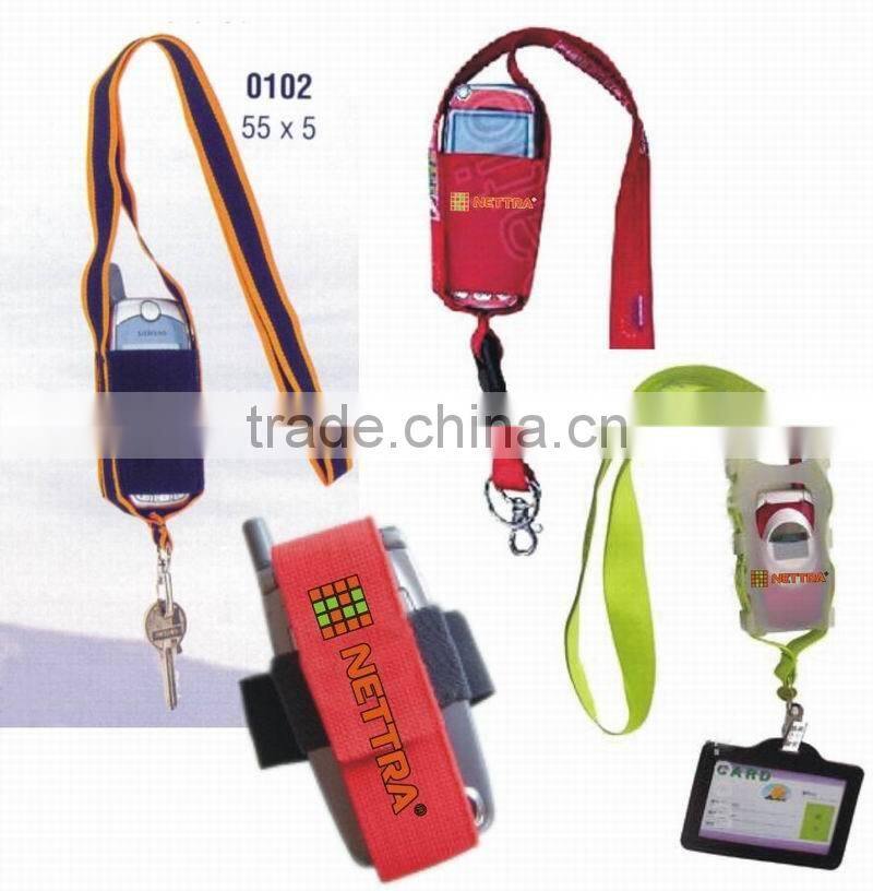 2014 mobile phone pvc waterproof bag with lanyard